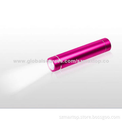 Rechargeable Power Bank with LED Lights
